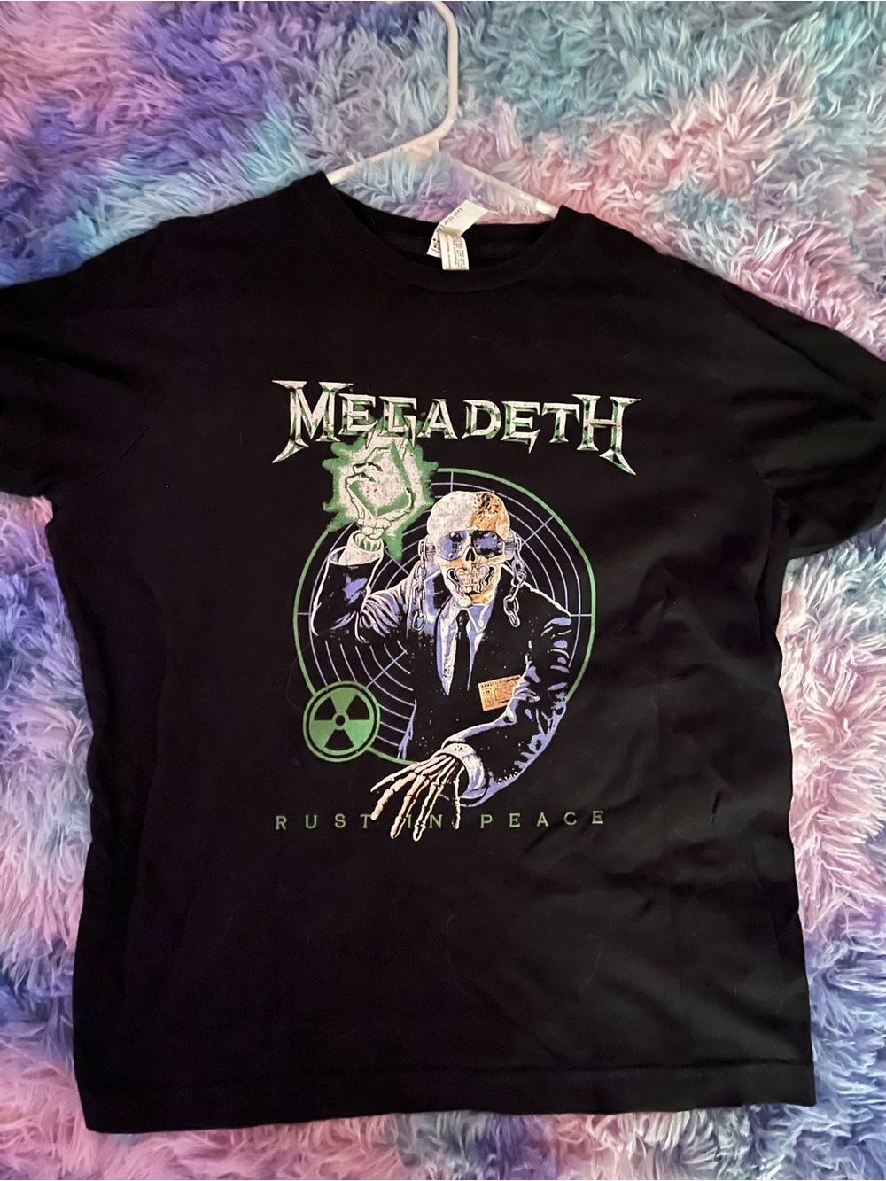 Rust in Peace Graphic Tee - Black
